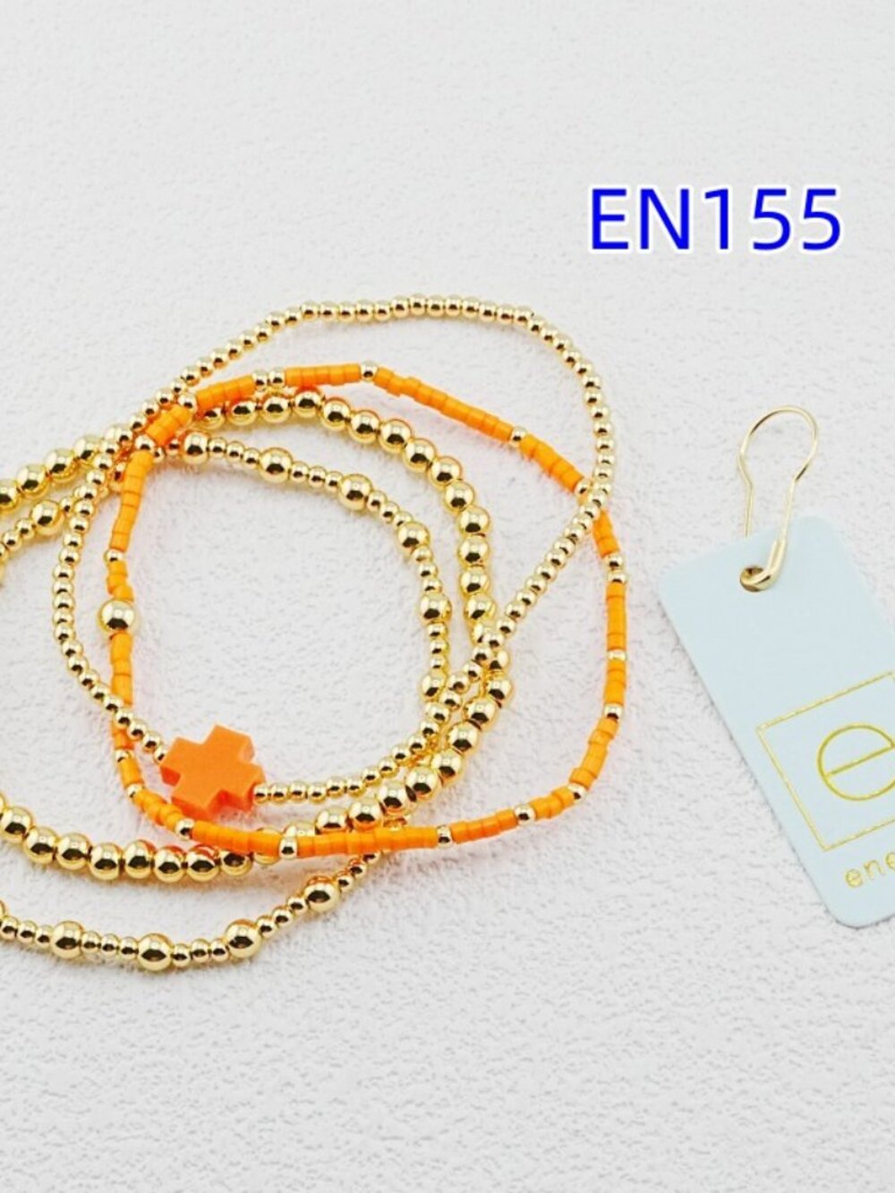 Enewton Colorful Cross Bracelet Set